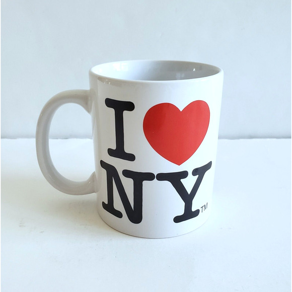 I Love New York Coffee Cup White Red Heart Classic Souvenir Cup New York City - Picture 2 of 10